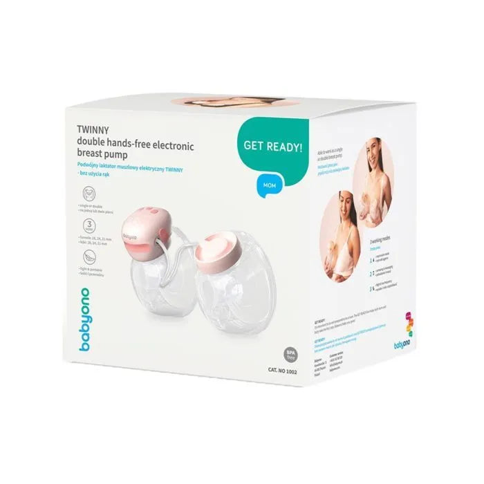Babyono Twinny double hands free breast pump