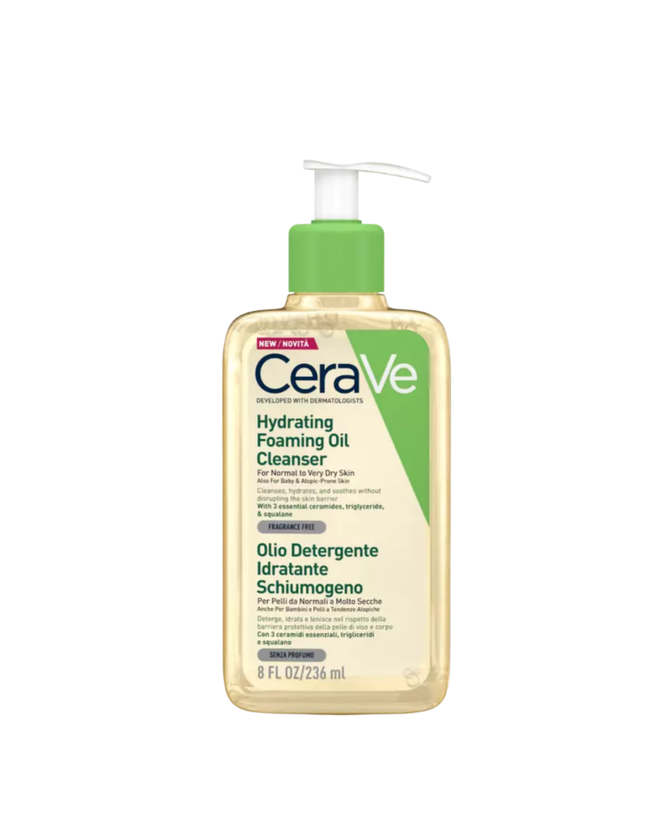 CeraVe Hydrating Foaming Oil Cleanser