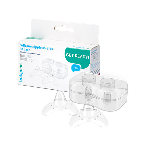 Babyono Silicone Nipple shields- Mbrojtese per kokat e gjirit