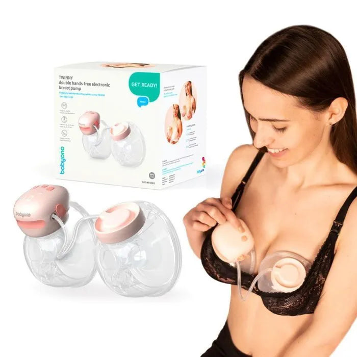 Babyono Twinny double hands free breast pump
