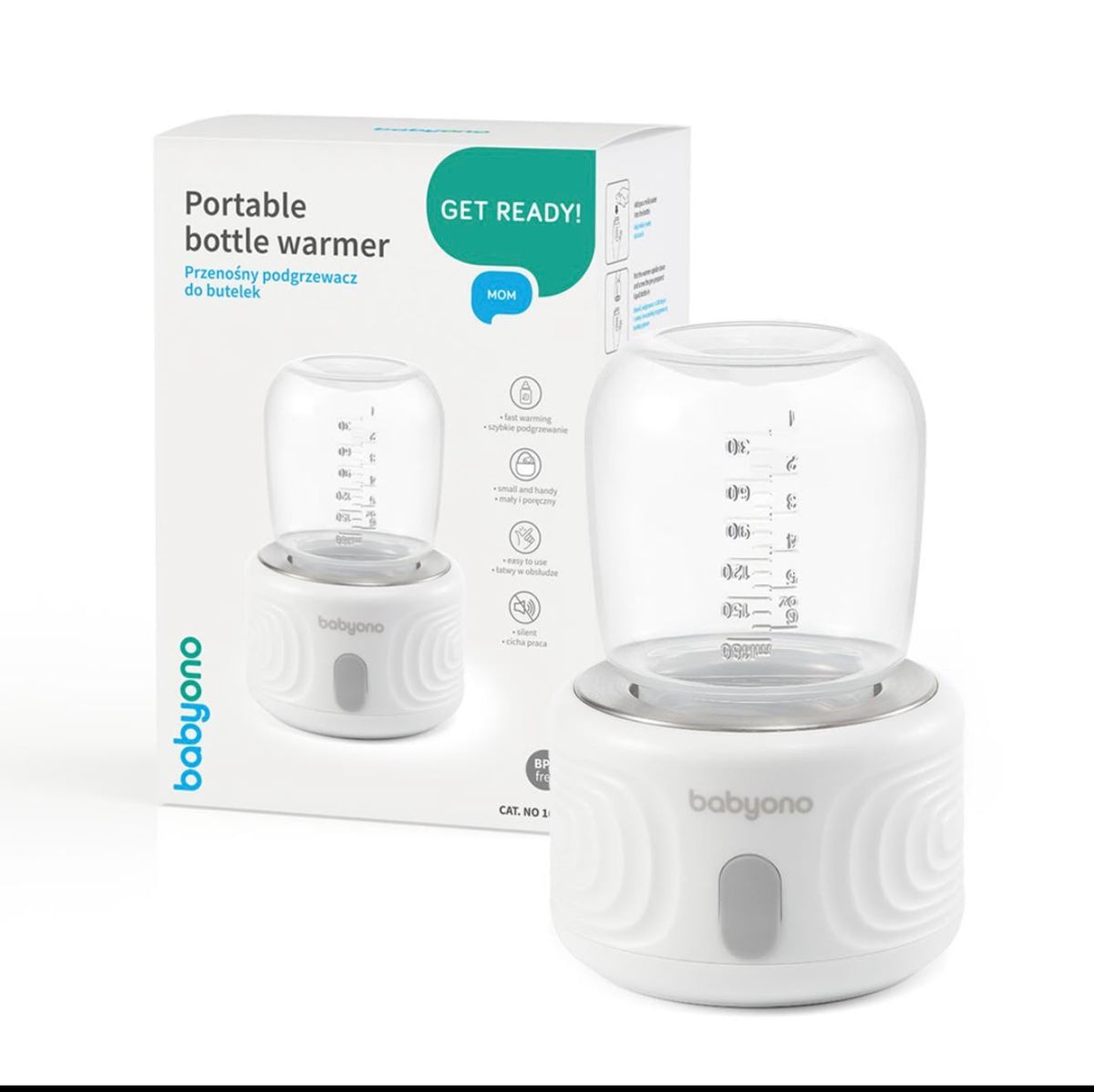 BabyOno Portable Bottle Warmer - Ngrohes portativ per biberon