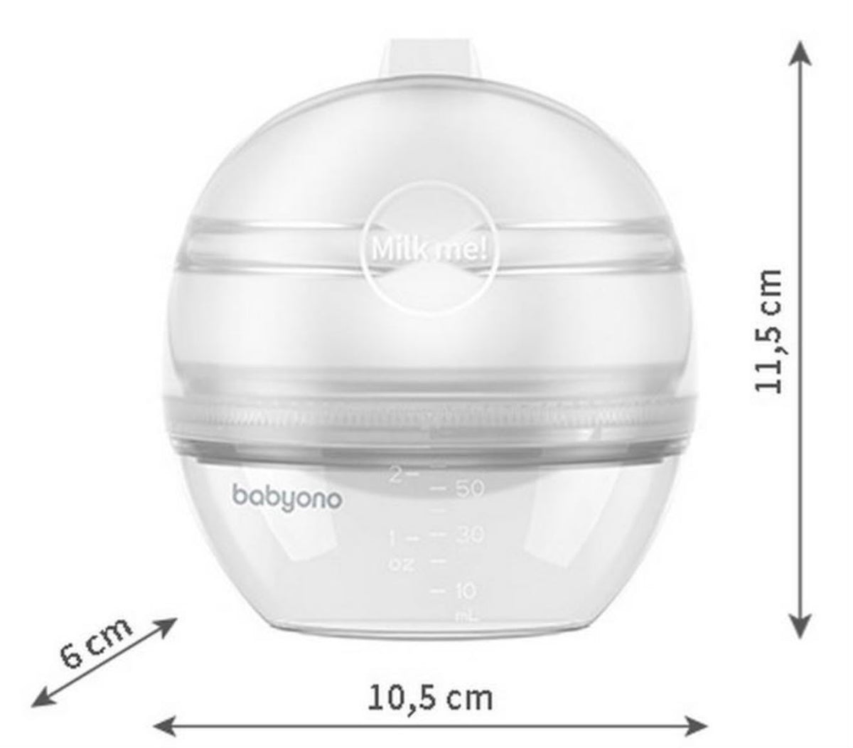 BabyOno Milk Me - Kolektor për Qumështin e Gjirit