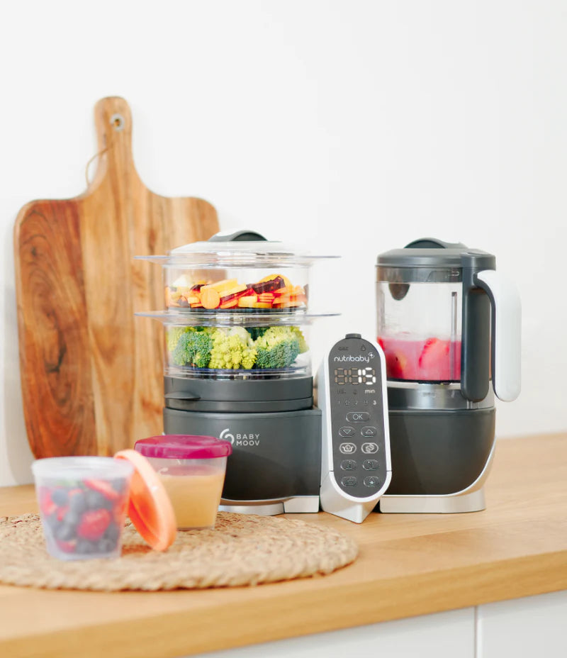 Nutribaby(+) 6 në 1 – Robot Multifunksional për Përgatitjen e Ushqimit për Bebe n