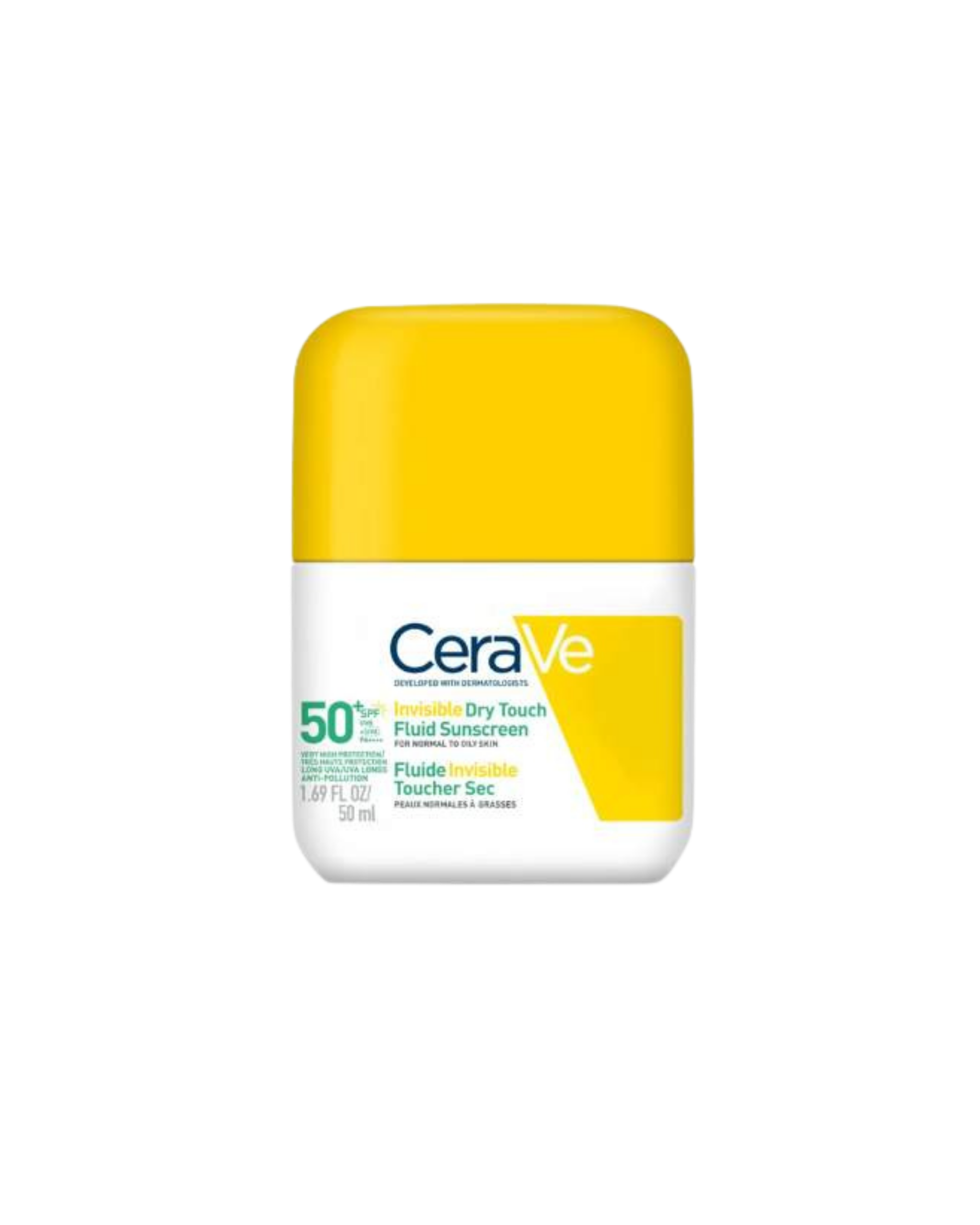 CeraVe Invisible Dry Touch Fluid Sunscreen SPF50+