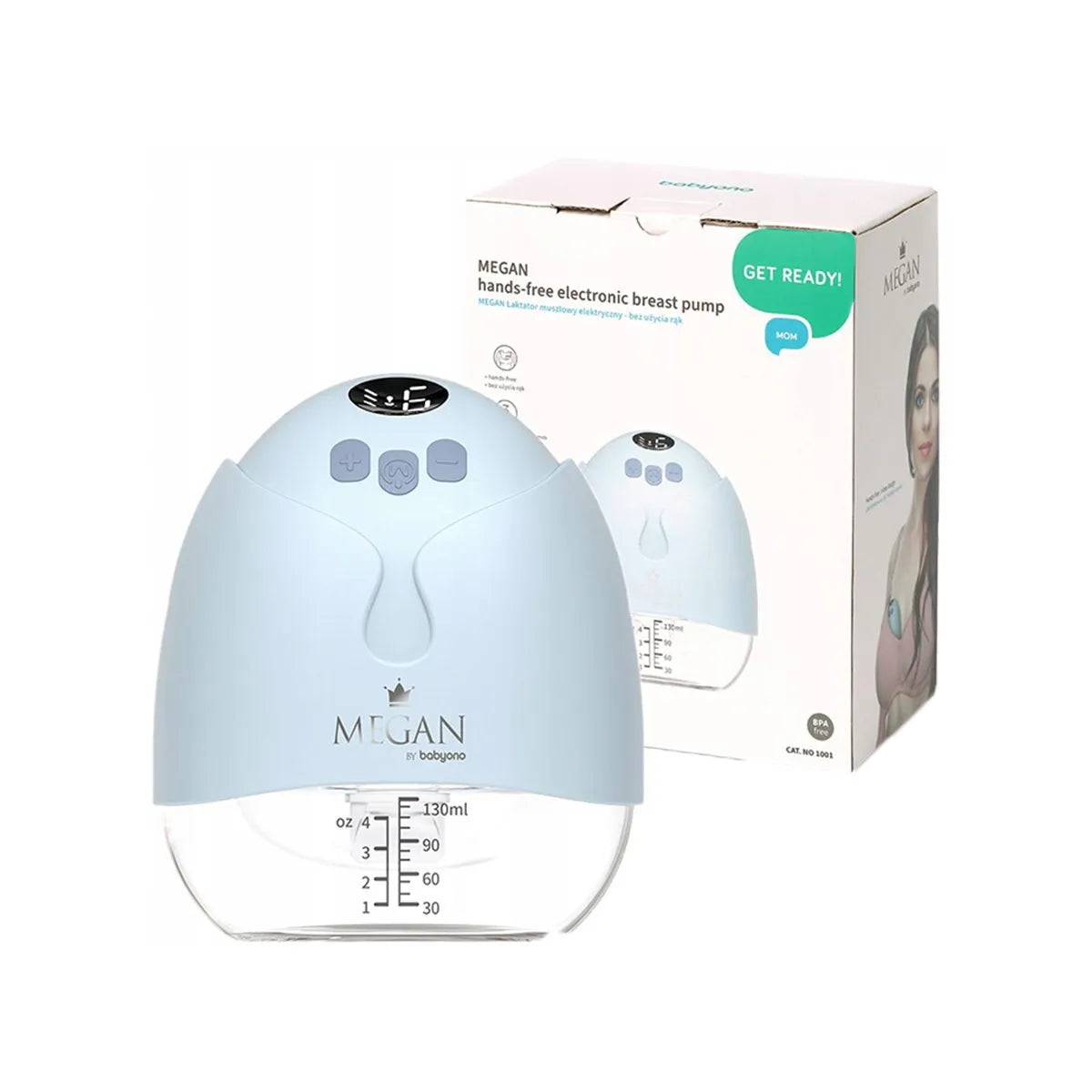 Babyono 1001 MEGAN breast pump (hands free)