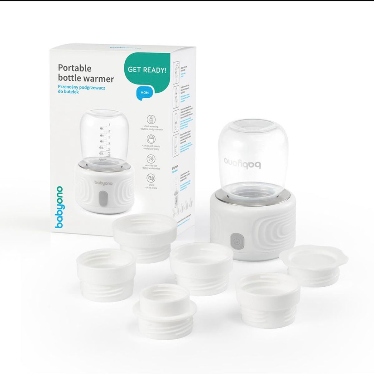 BabyOno Portable Bottle Warmer - Ngrohes portativ per biberon
