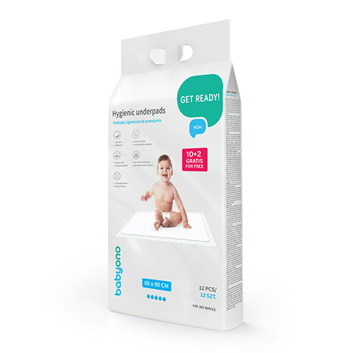 BabyOno Underpads - Shtroje nderrimi pelenash 60 x 90cm