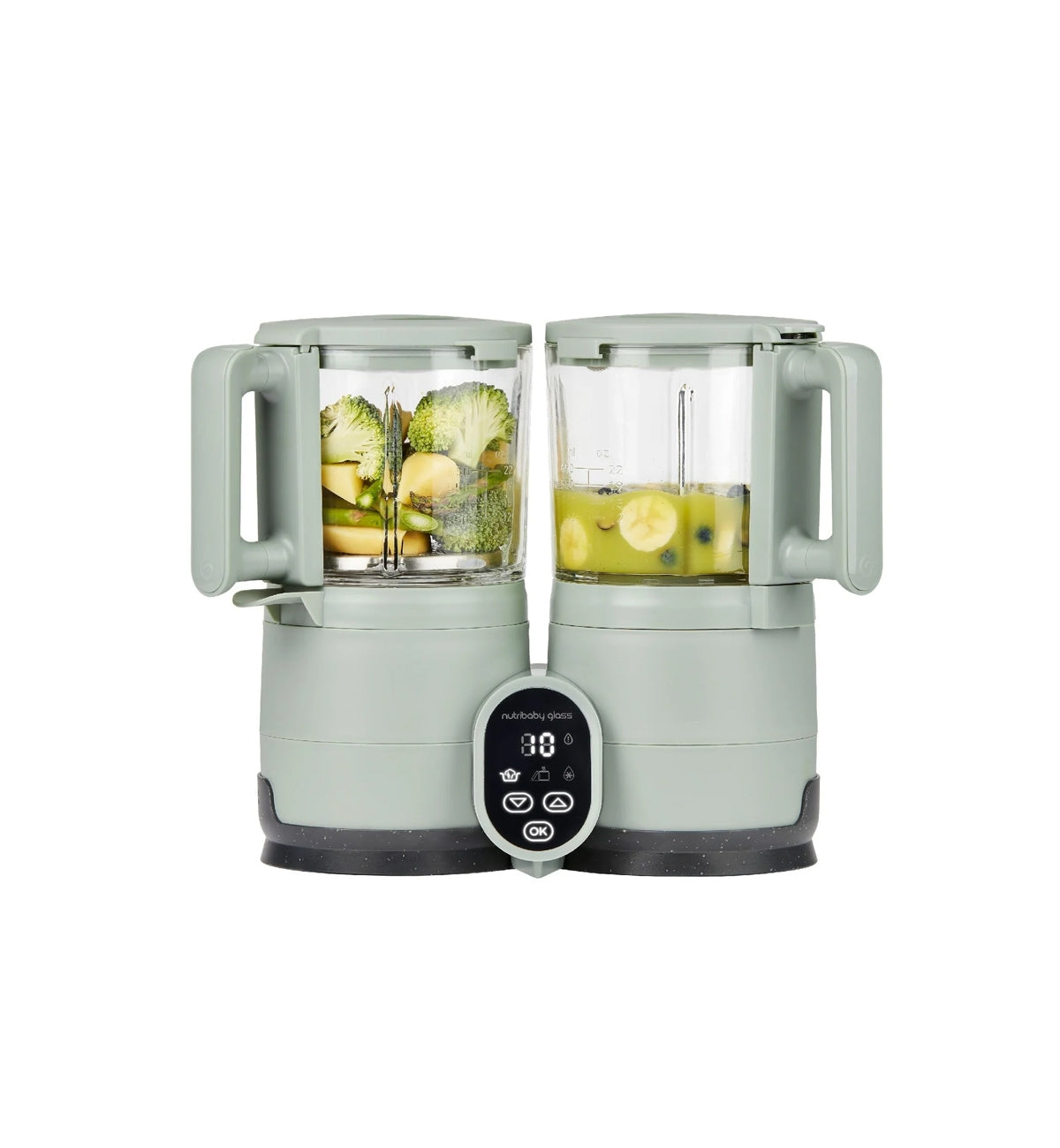 Babymoov Nutribaby Glass Food Prep Maker 4 in 1