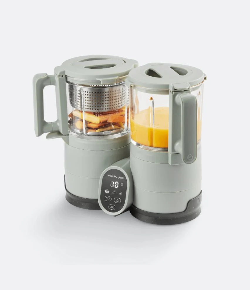 Babymoov Nutribaby Glass Food Prep Maker 4 in 1