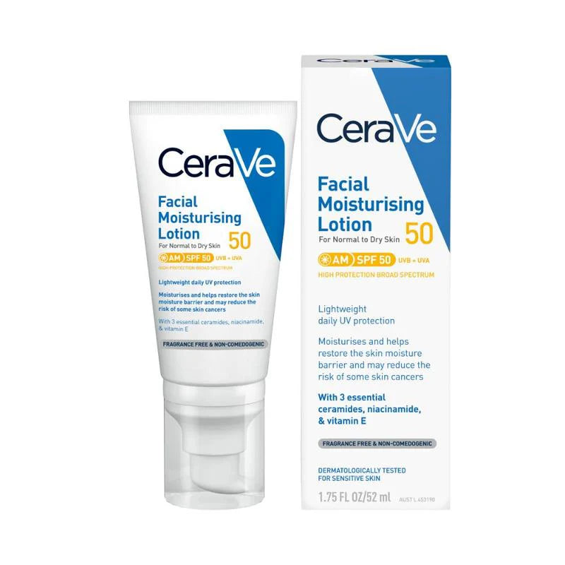 CeraVe Facial Moisturising Lotion SPF50 AM
