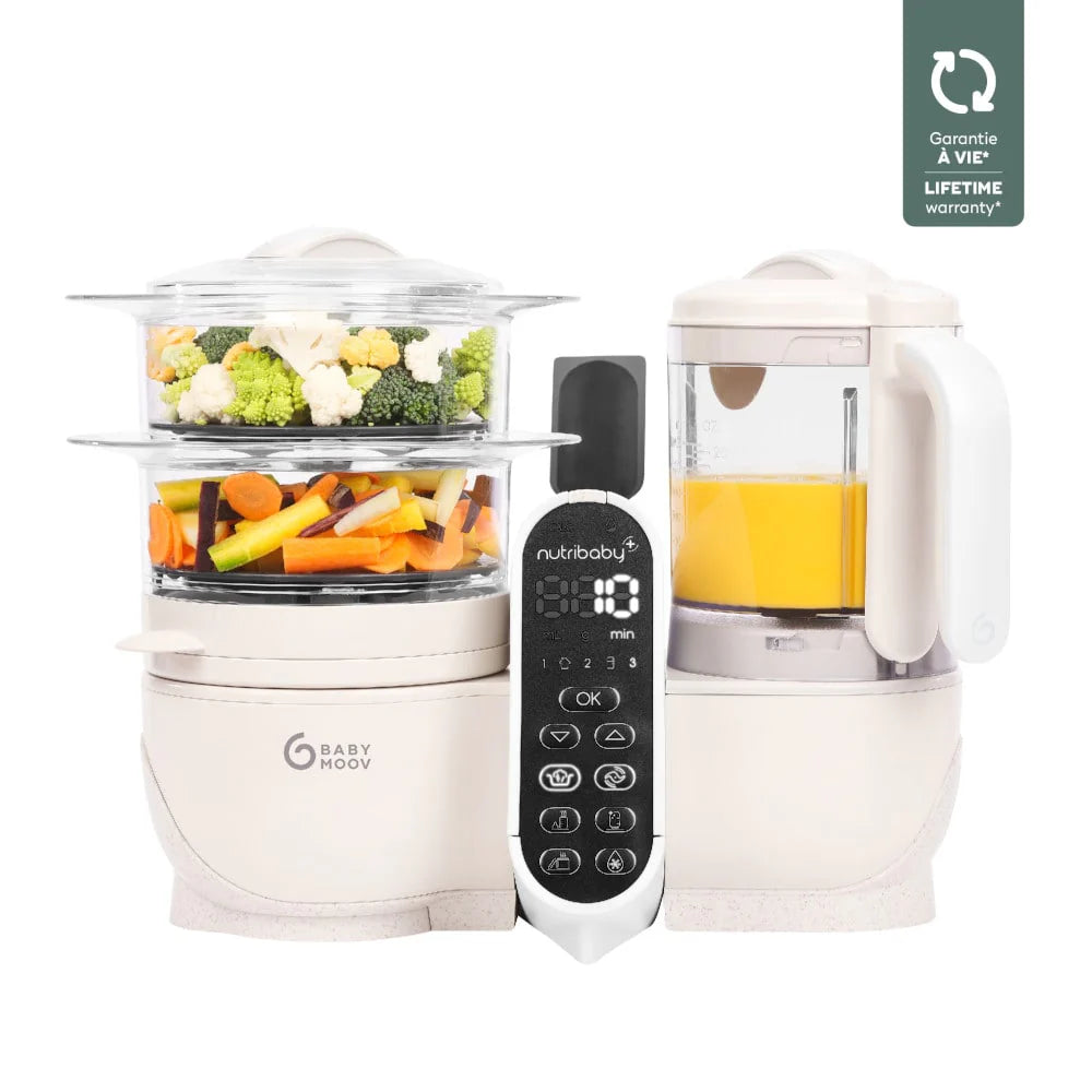 Nutribaby(+) 6 në 1 – Robot Multifunksional për Përgatitjen e Ushqimit për Bebe n