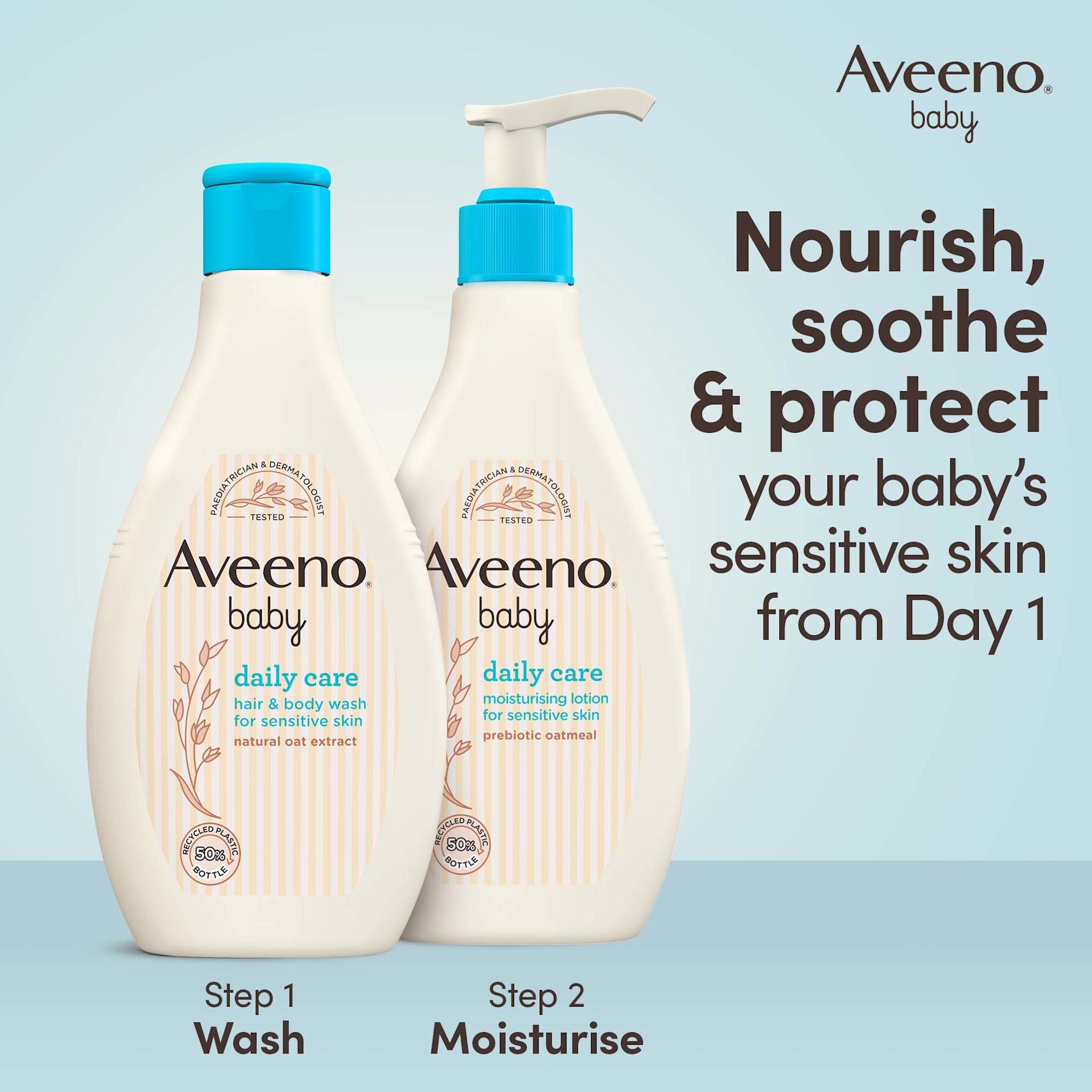 Aveeno Baby Hair & Body Wash 300 ml