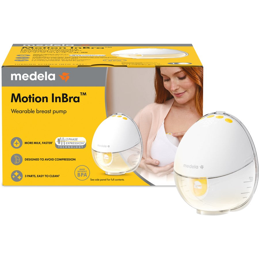 Medela Motion InBra Hands Free Pump Single – Pompë Elektrike Me Nje Koke për Gjidhënie