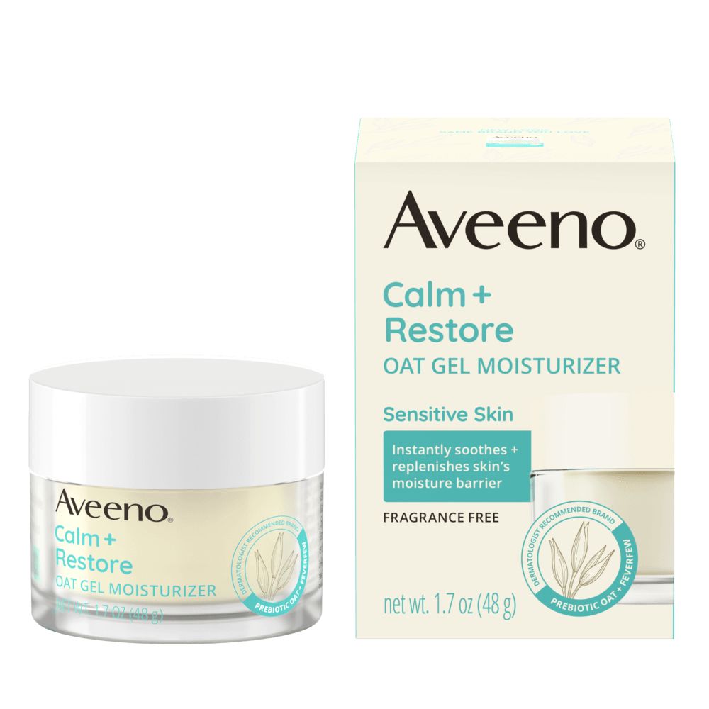 Aveeno Calm + Restore Oat Gel Moisturiser 50ml ( Gel Hidratues me Tershere )
