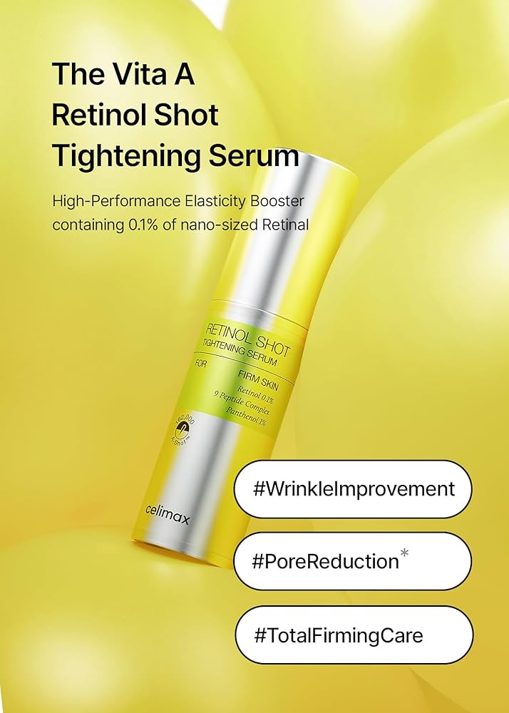 Celimax Retinol Tightening Serum 30ml - Kundër Rrudhave & Poreve