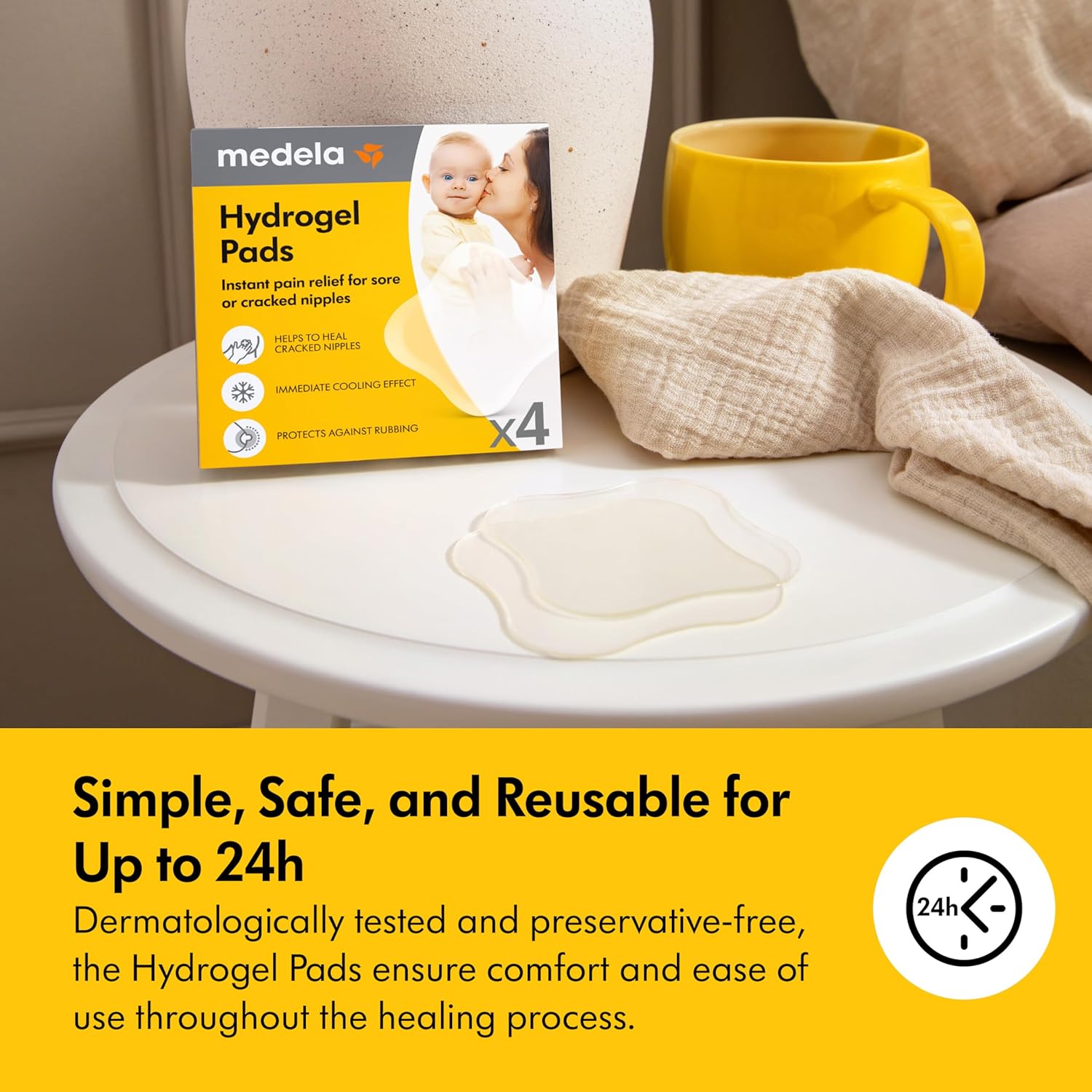 Medela Hydrogel Pads – Kompresa Hidrogel për Thithkat