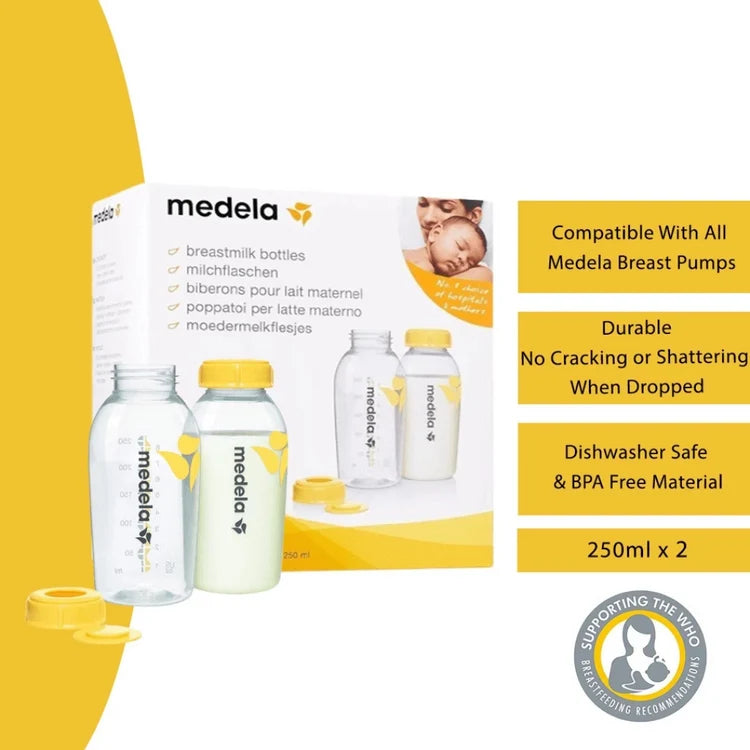 Medela Breast Milk Bottles – Shishe për Ruajtjen dhe Ushqyerjen me Qumësht Gjiri