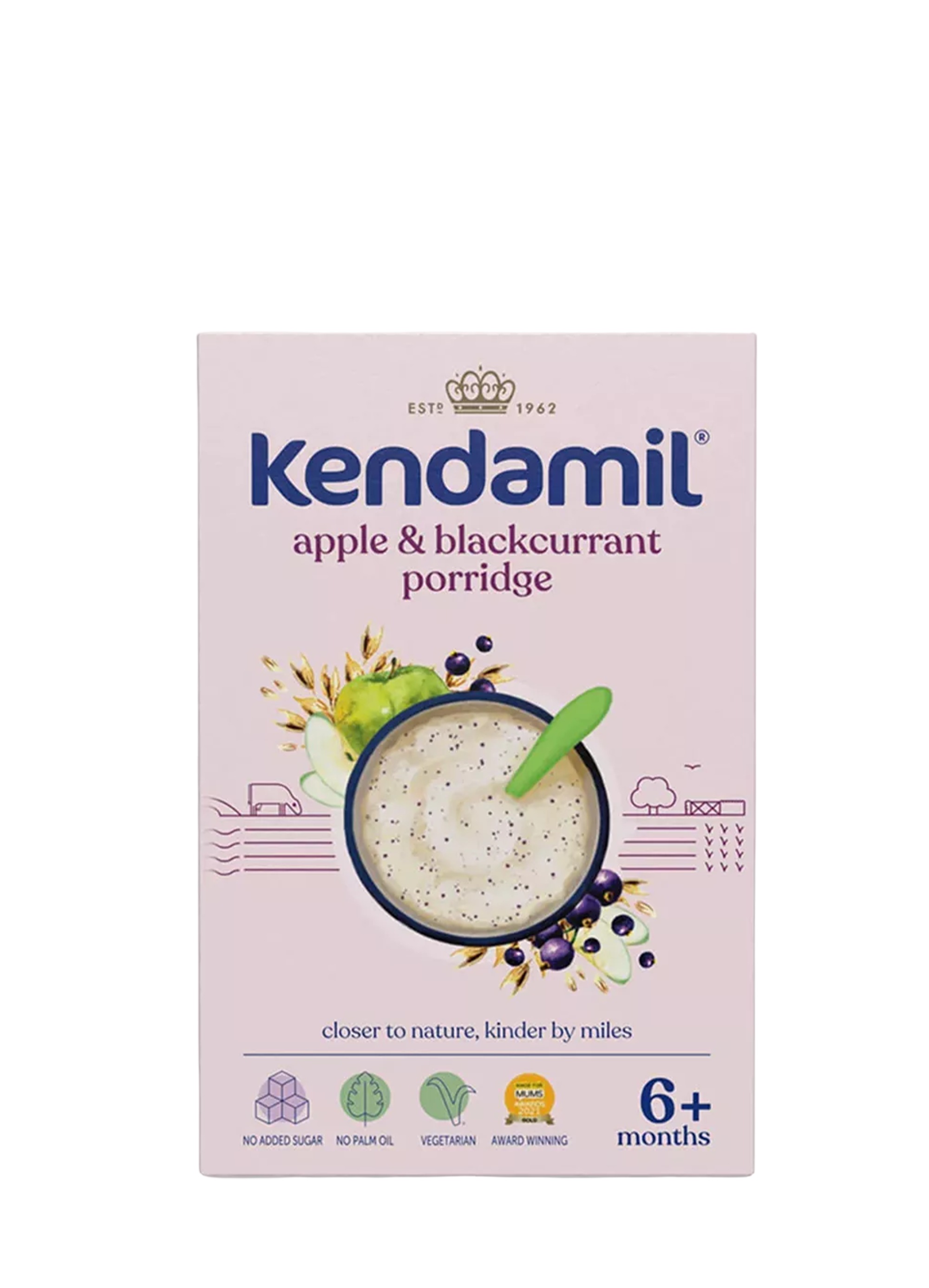 Kendamil - Apple Blackcurrant Porridge 150 G