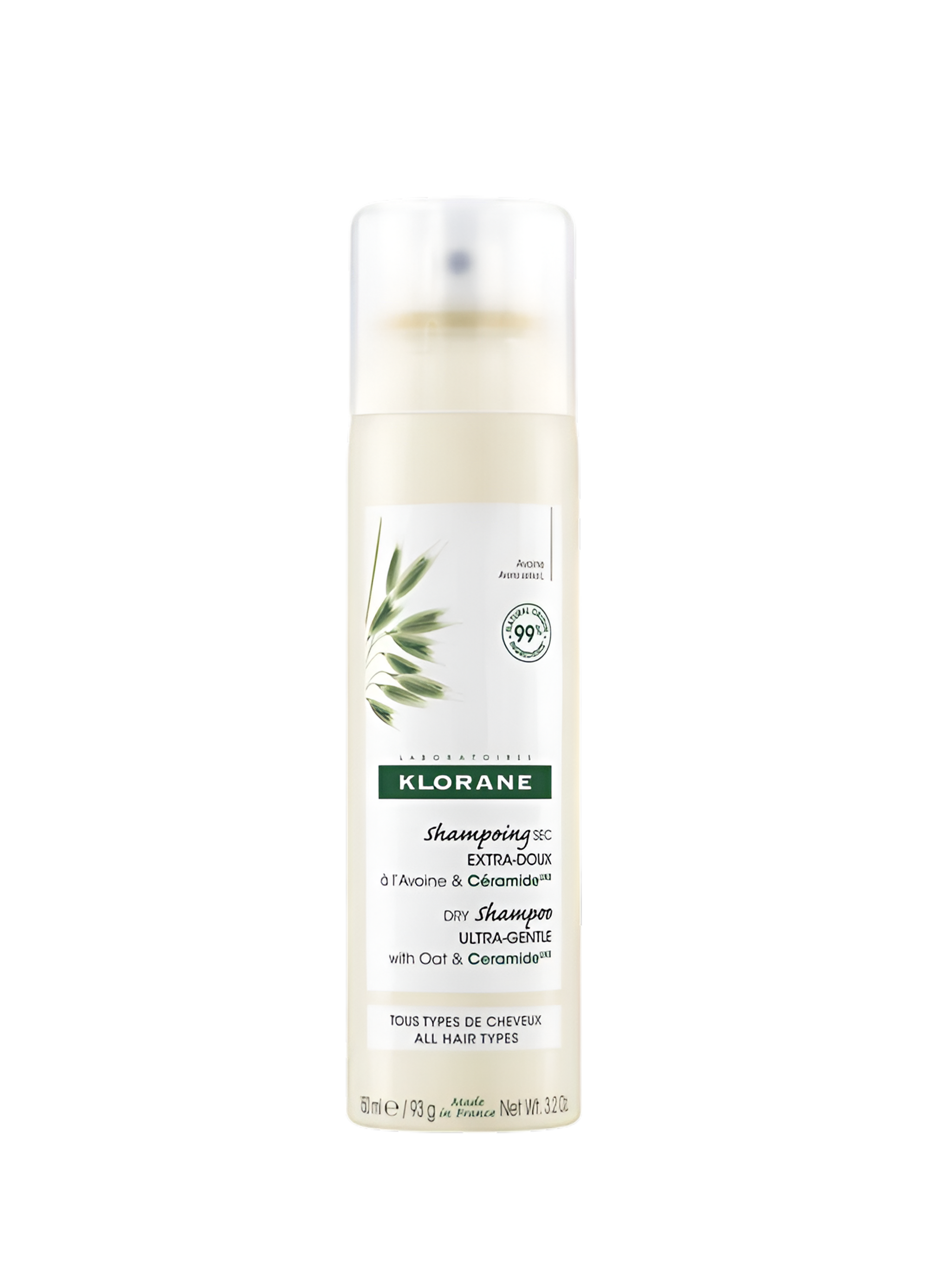 Klorane - Dry Shampoo Lait d’Avoine 150 ML