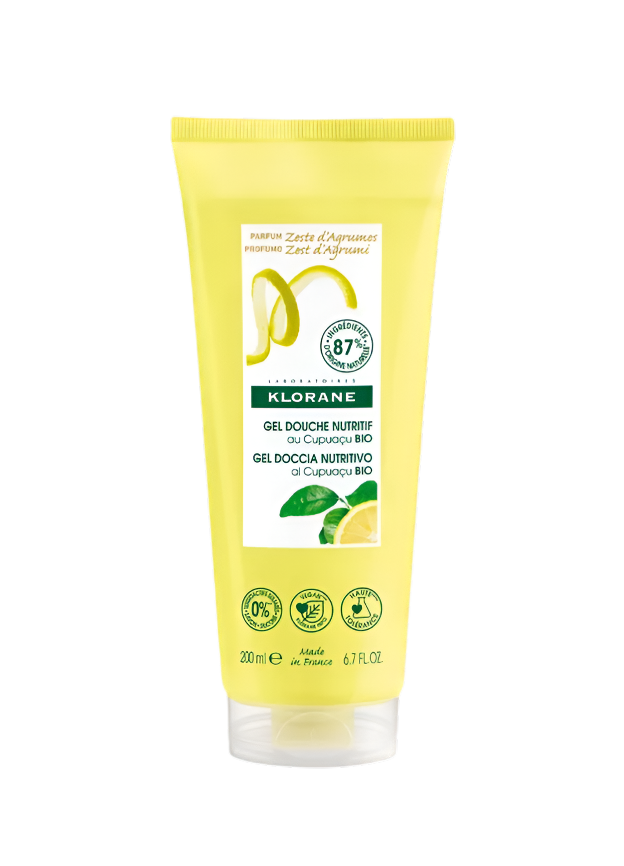 Klorane - Gel Dushi Zeste d’Agrumes 200 ML