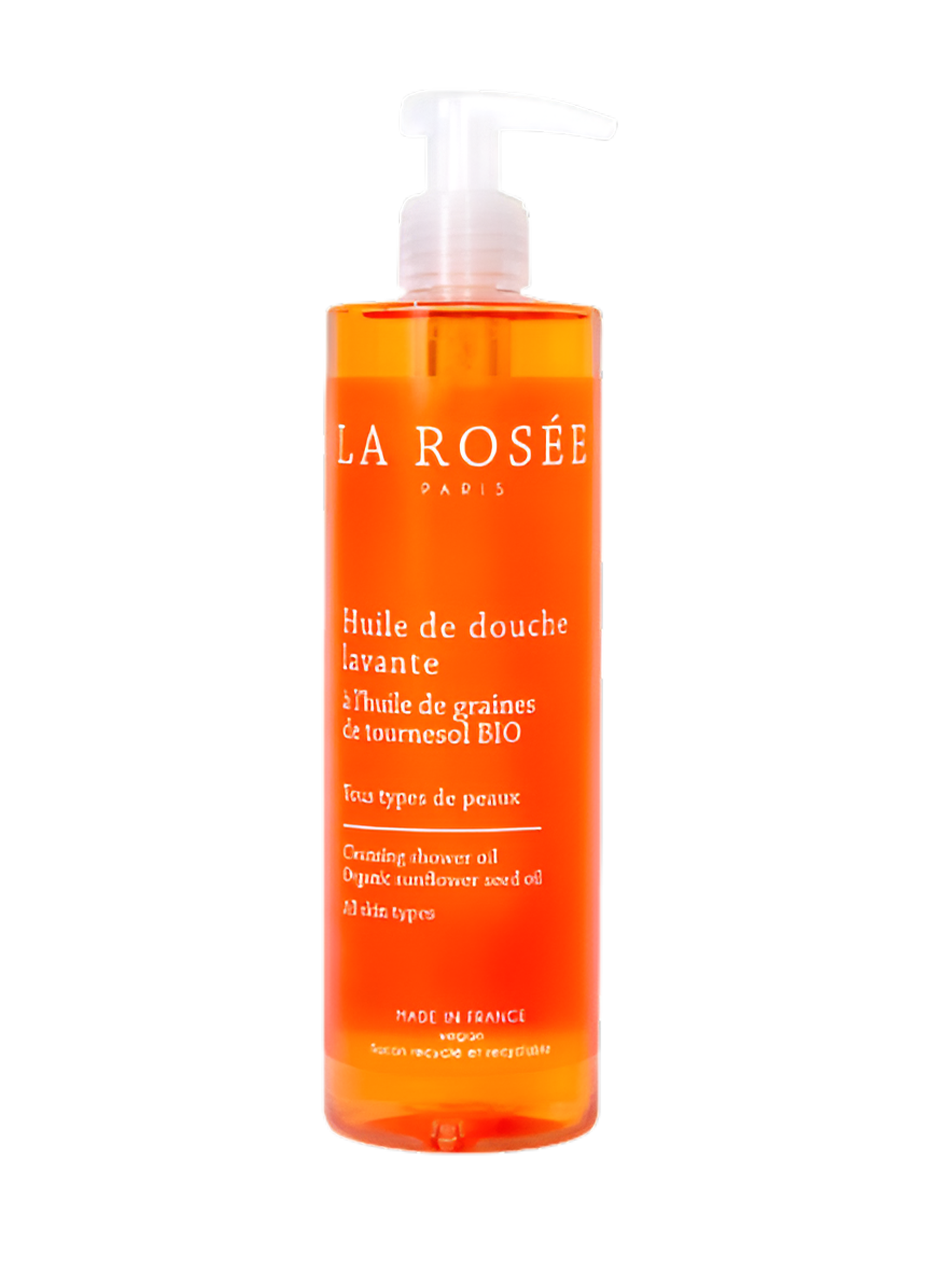 La Rosée - Cleansing Shower Oil Organic Sunflower Seed Oil 400 ML