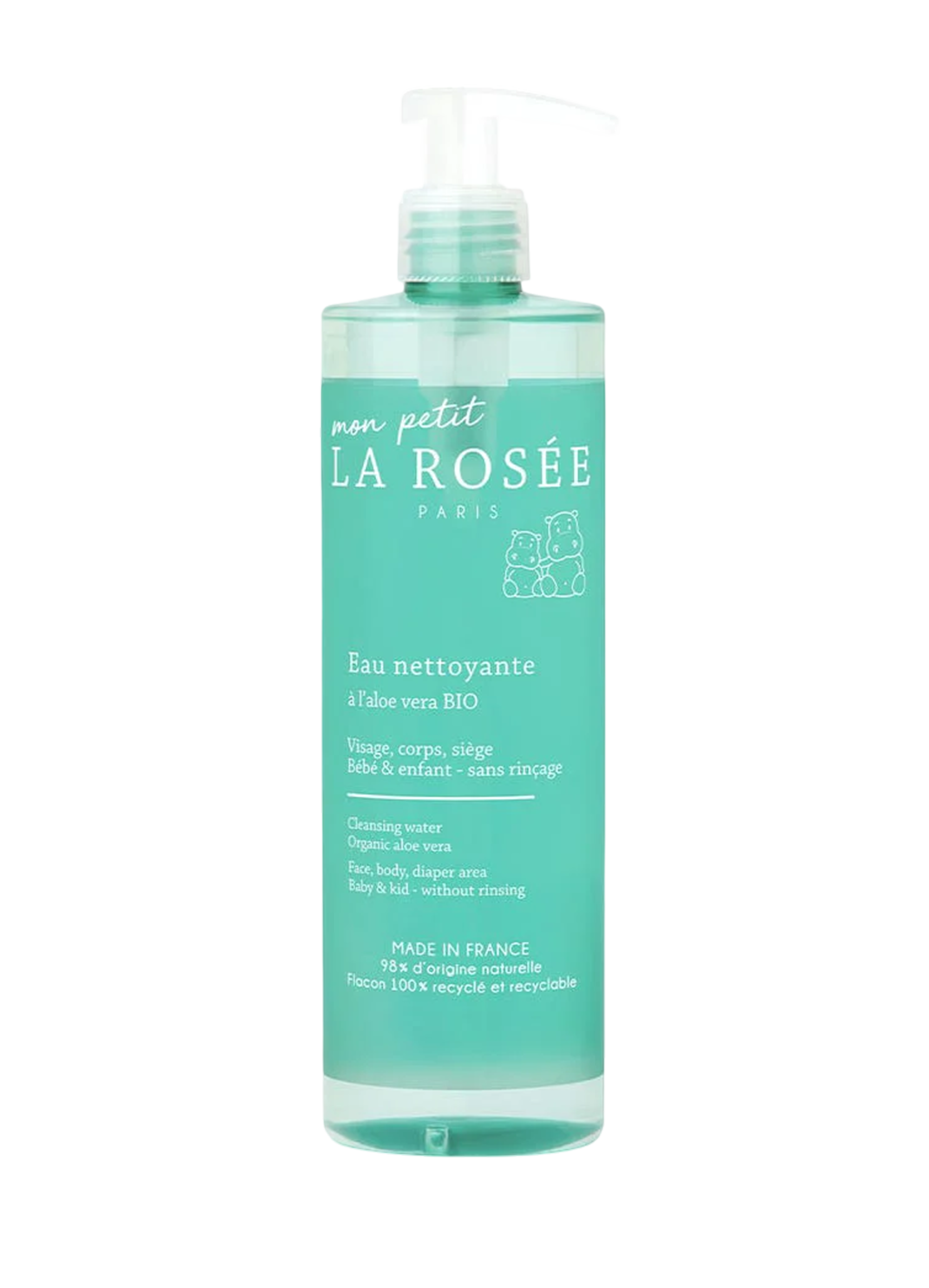 La Rosée - Cleansing Water Organic Aloe Vera 400 ML