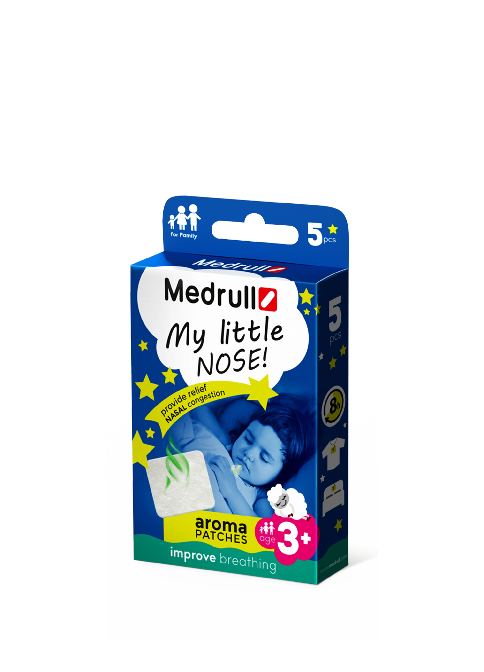 Medrull – Plasters Aroma Patches “My Little Nose” x5 cope