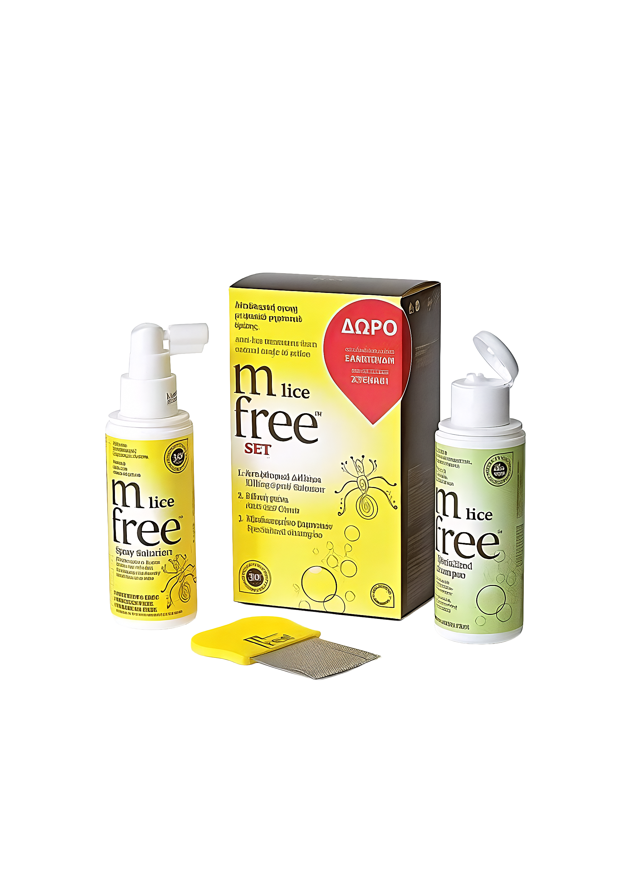 Mfree - Anti Lice Set ( Shampo + Spray)