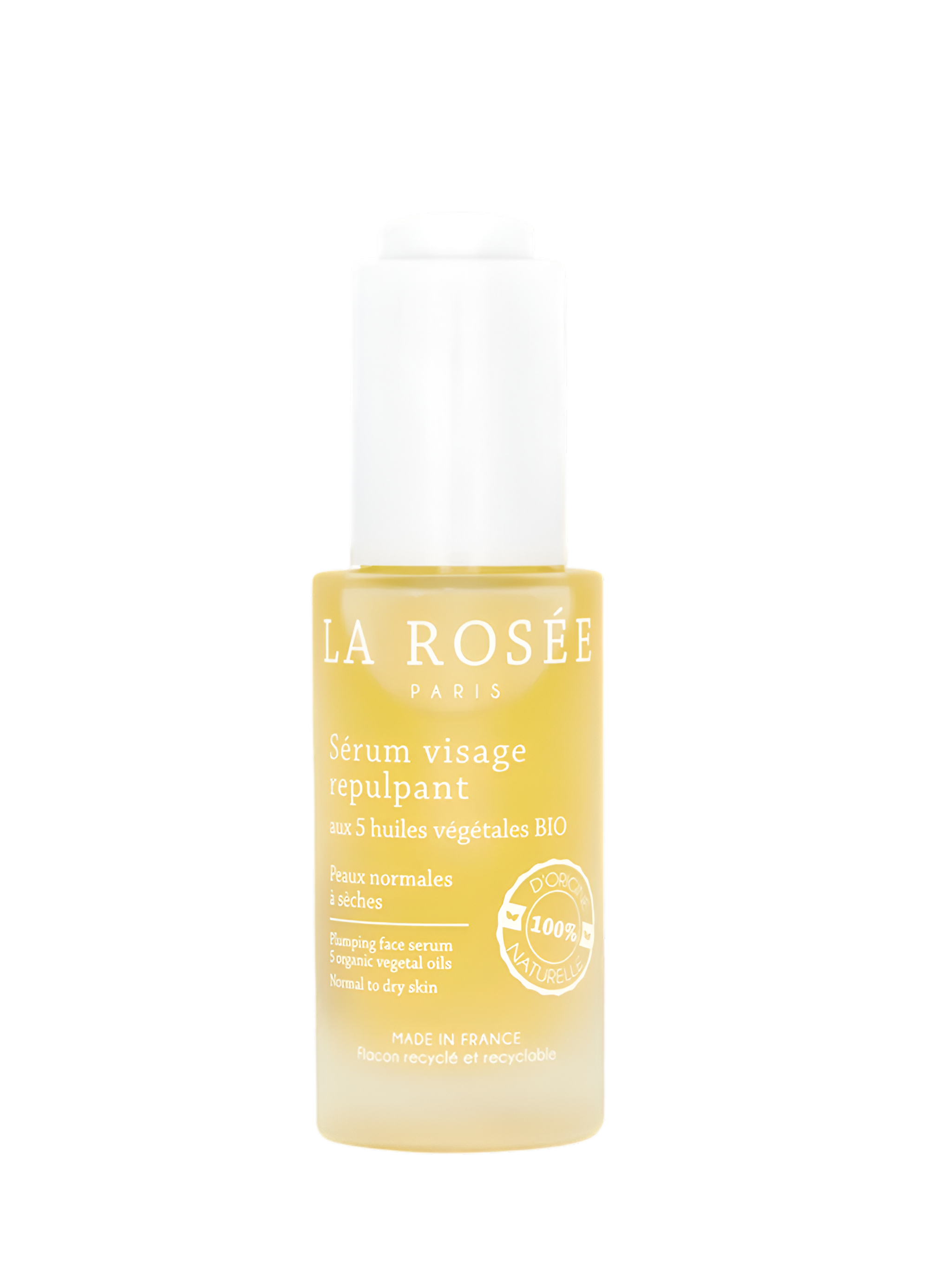 La Rosée - Plumping Face Serum 5 Organic Vegetal Oils 30 ML