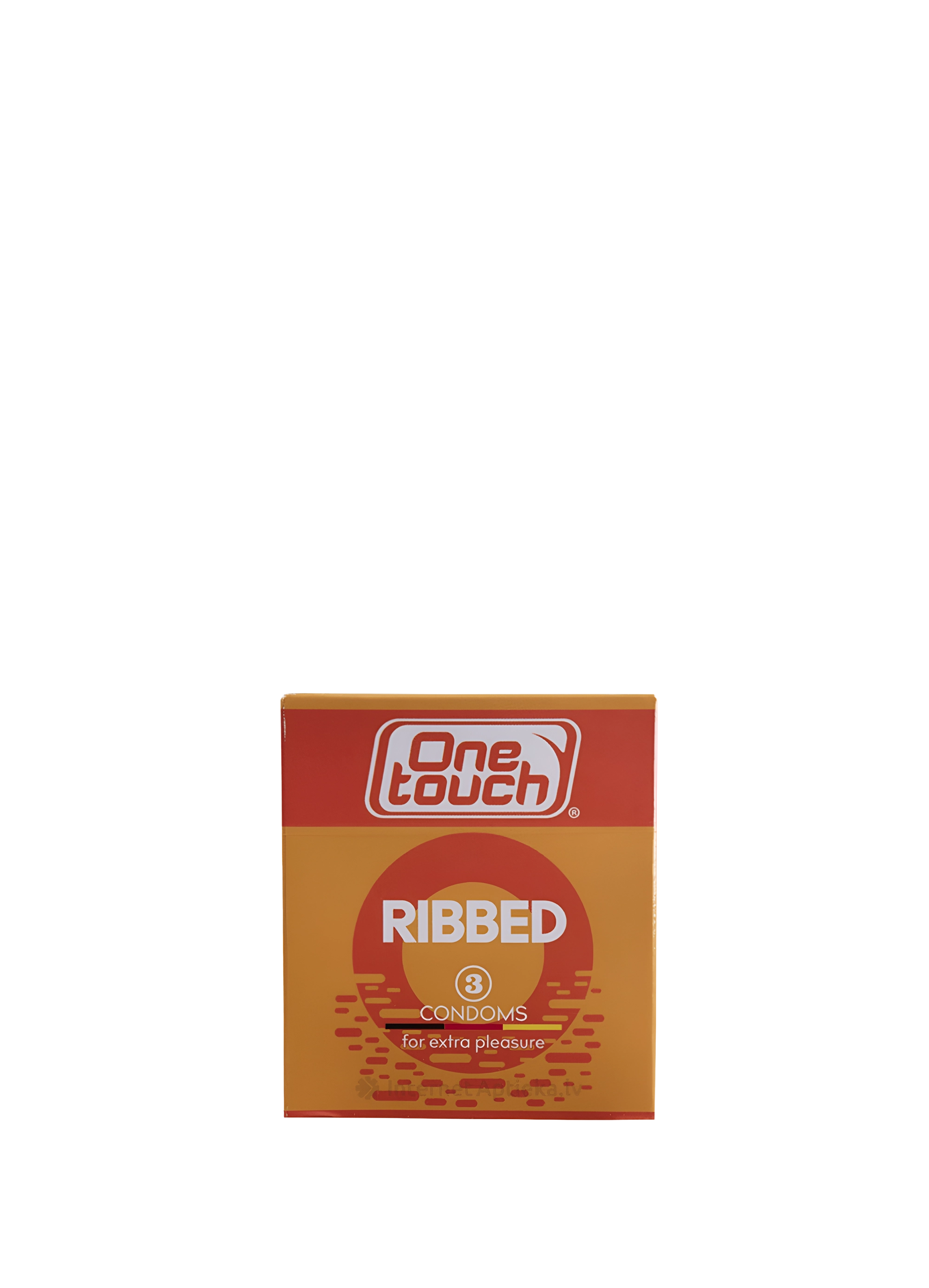 One Touch Condom Ribbed x3pc