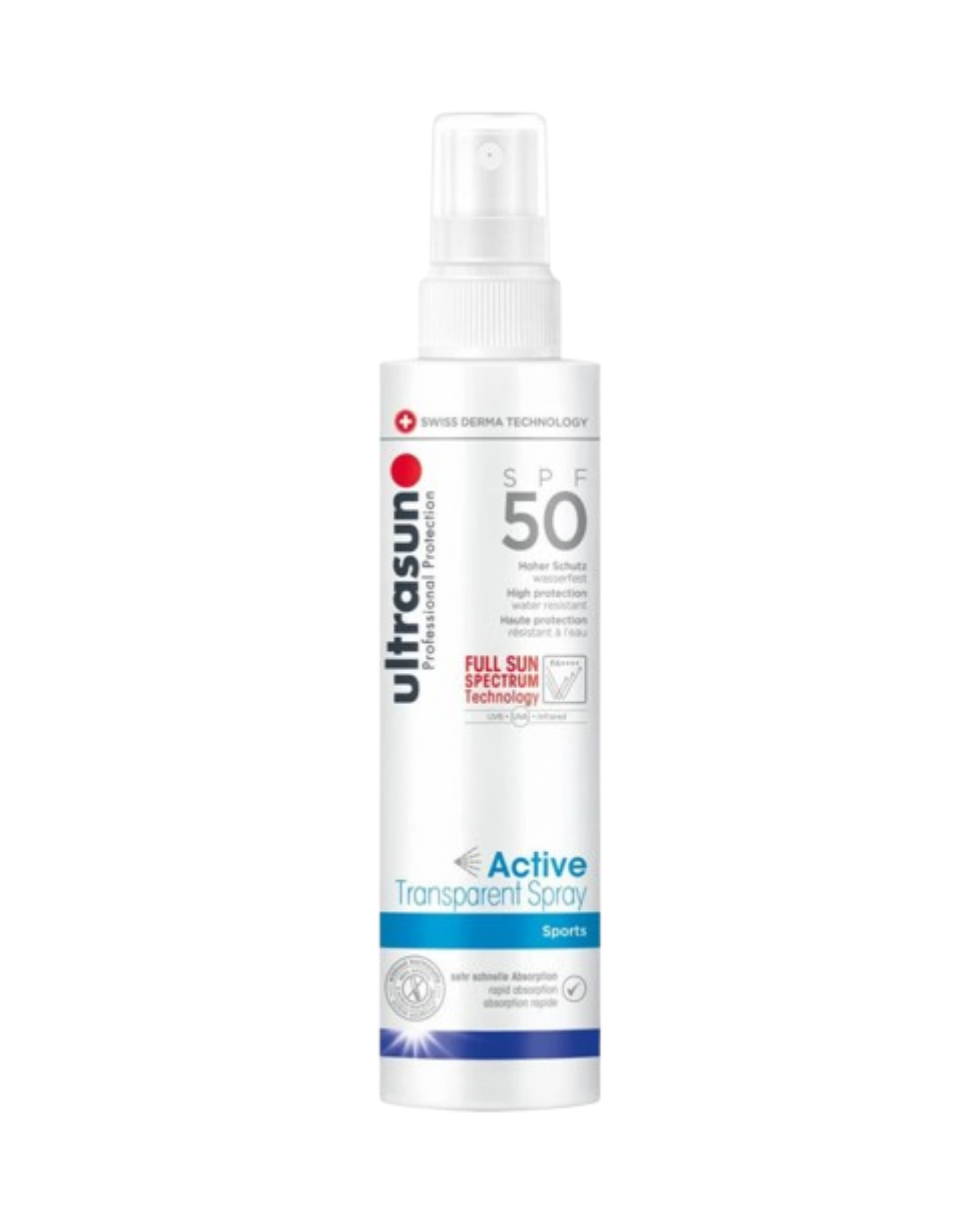 Ultrasun Active Transparent Sunscreen Spray SPF50+