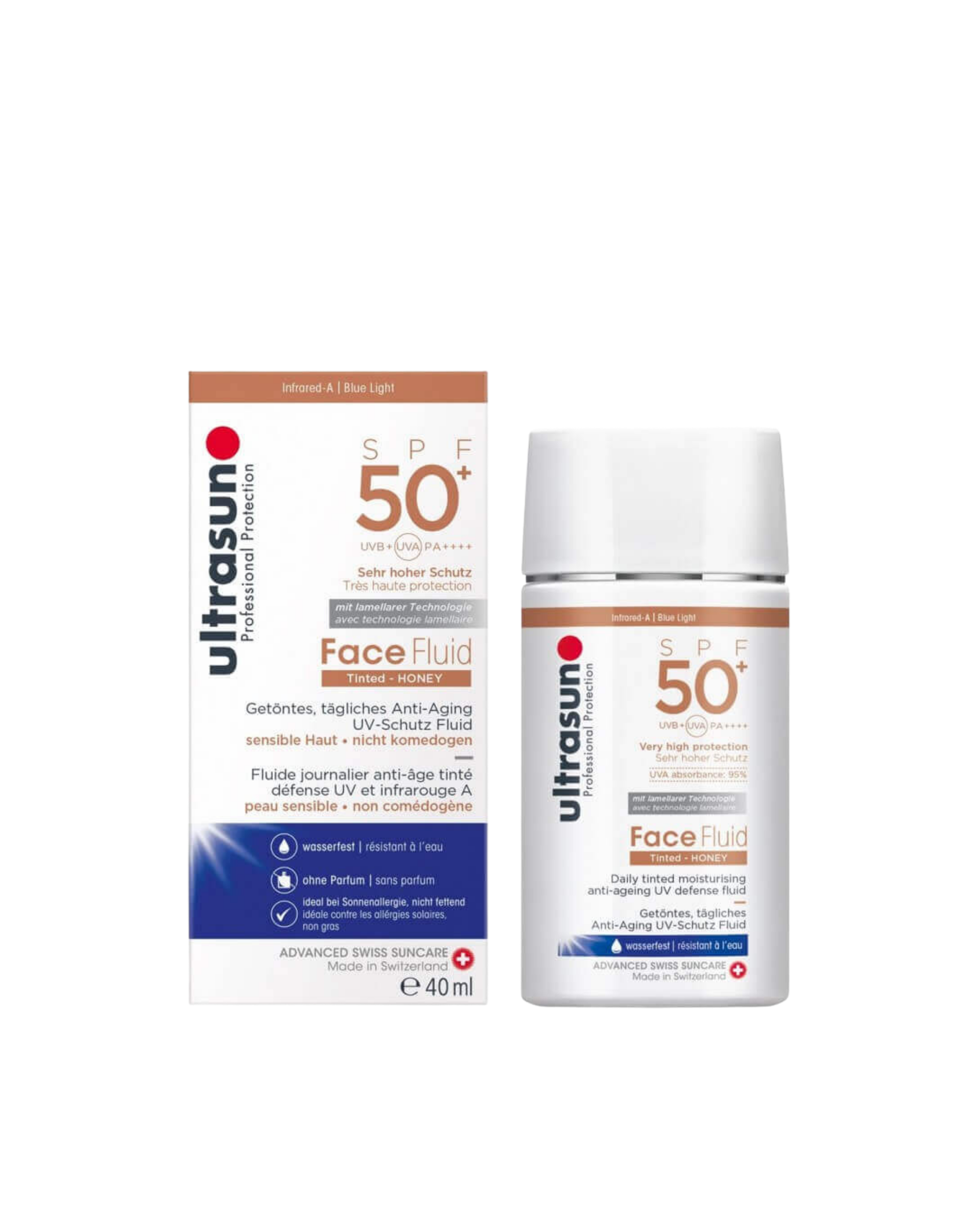 Ultrasun Face Fluid Tinted SPF50+