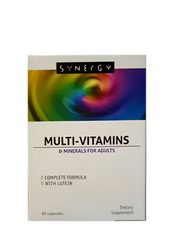 Synergy – Multivitamins Minerals x60