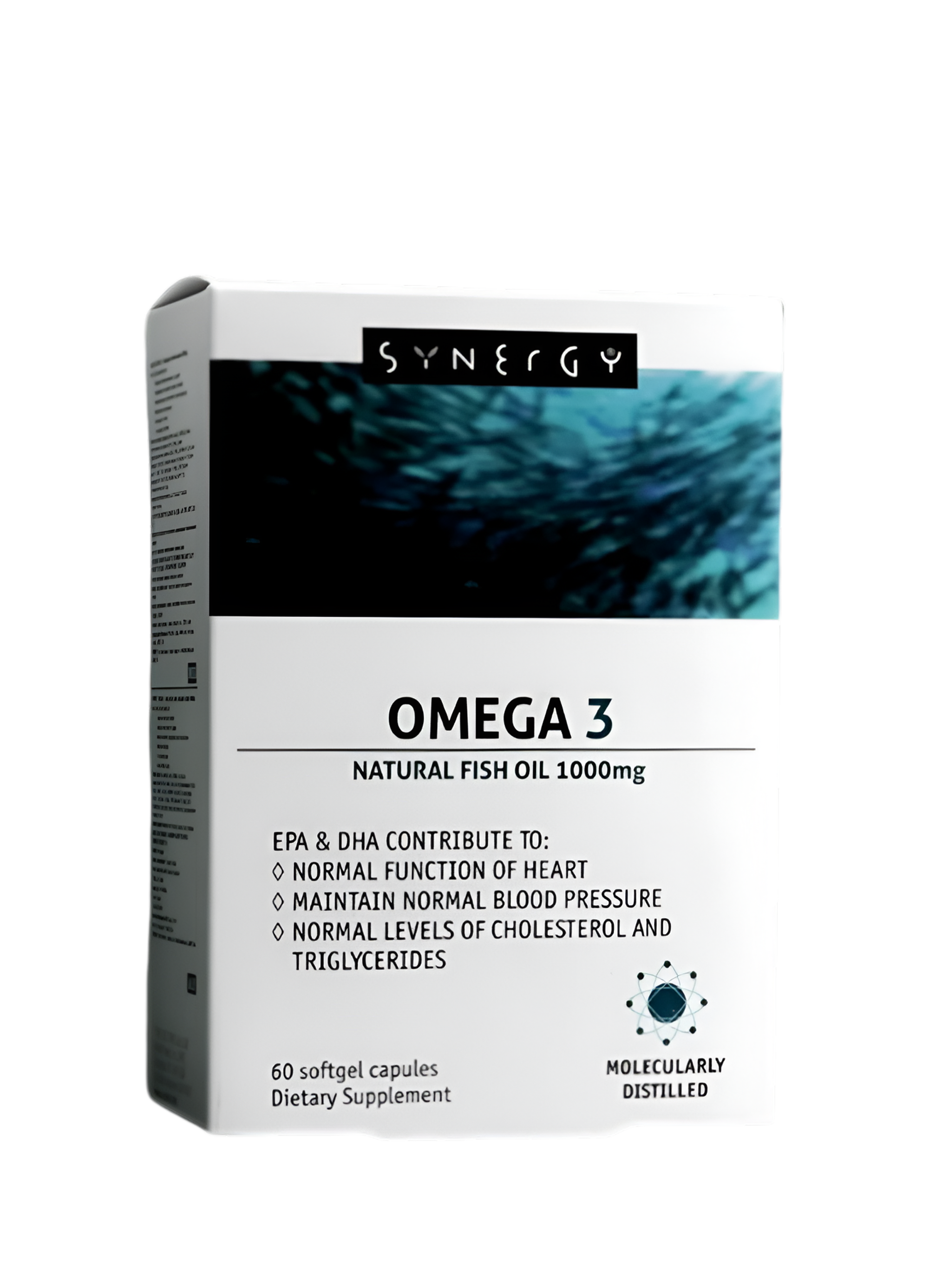Synergy – OMEGA 3 Natural Fish Oil 1000 MG 60 Caps