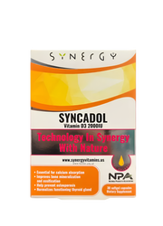 Synergy – Vitamin D3 2000 IU 30 Softgel Capsules