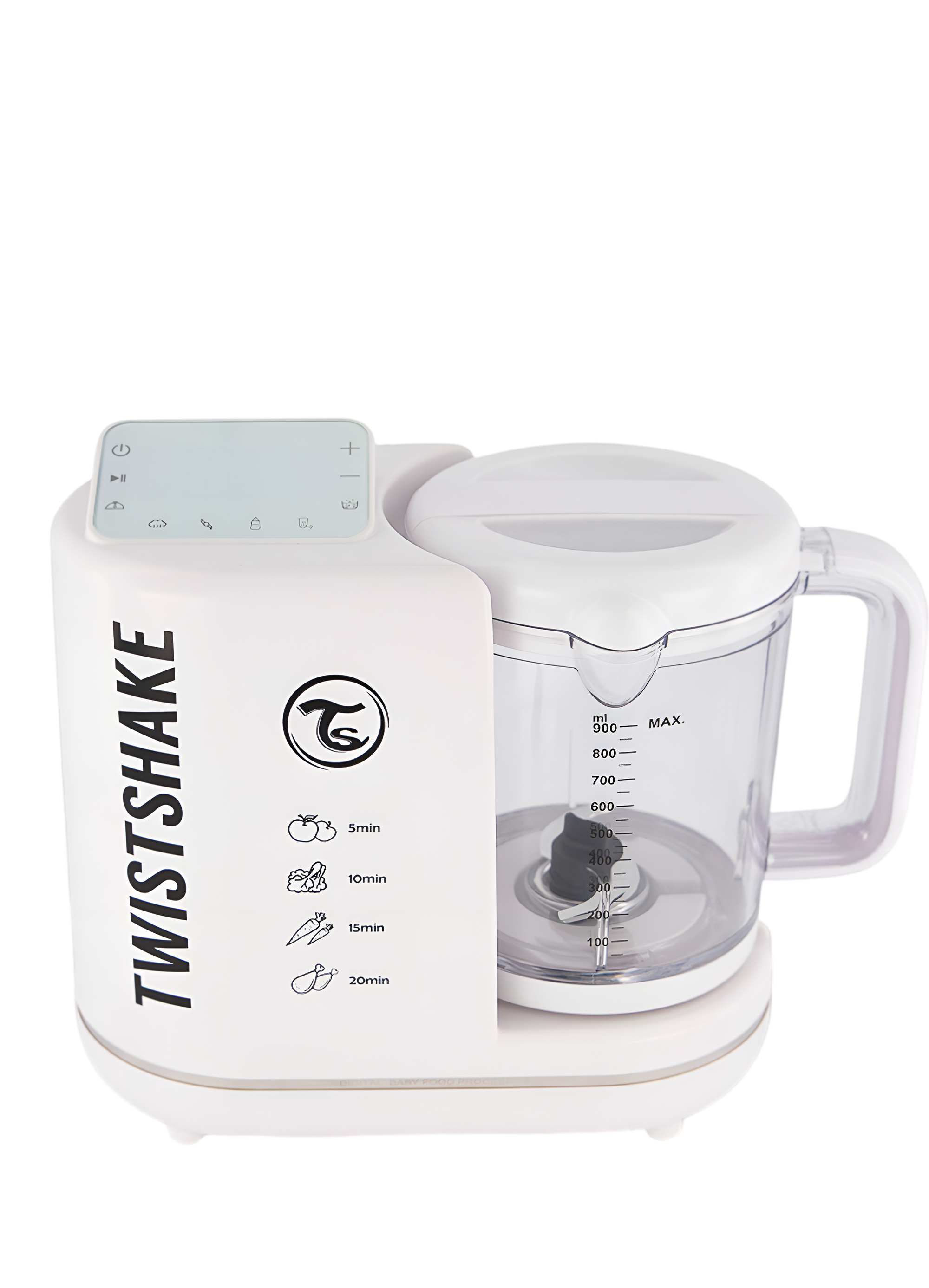 Twistshake - 6in1 Baby Food Processor White