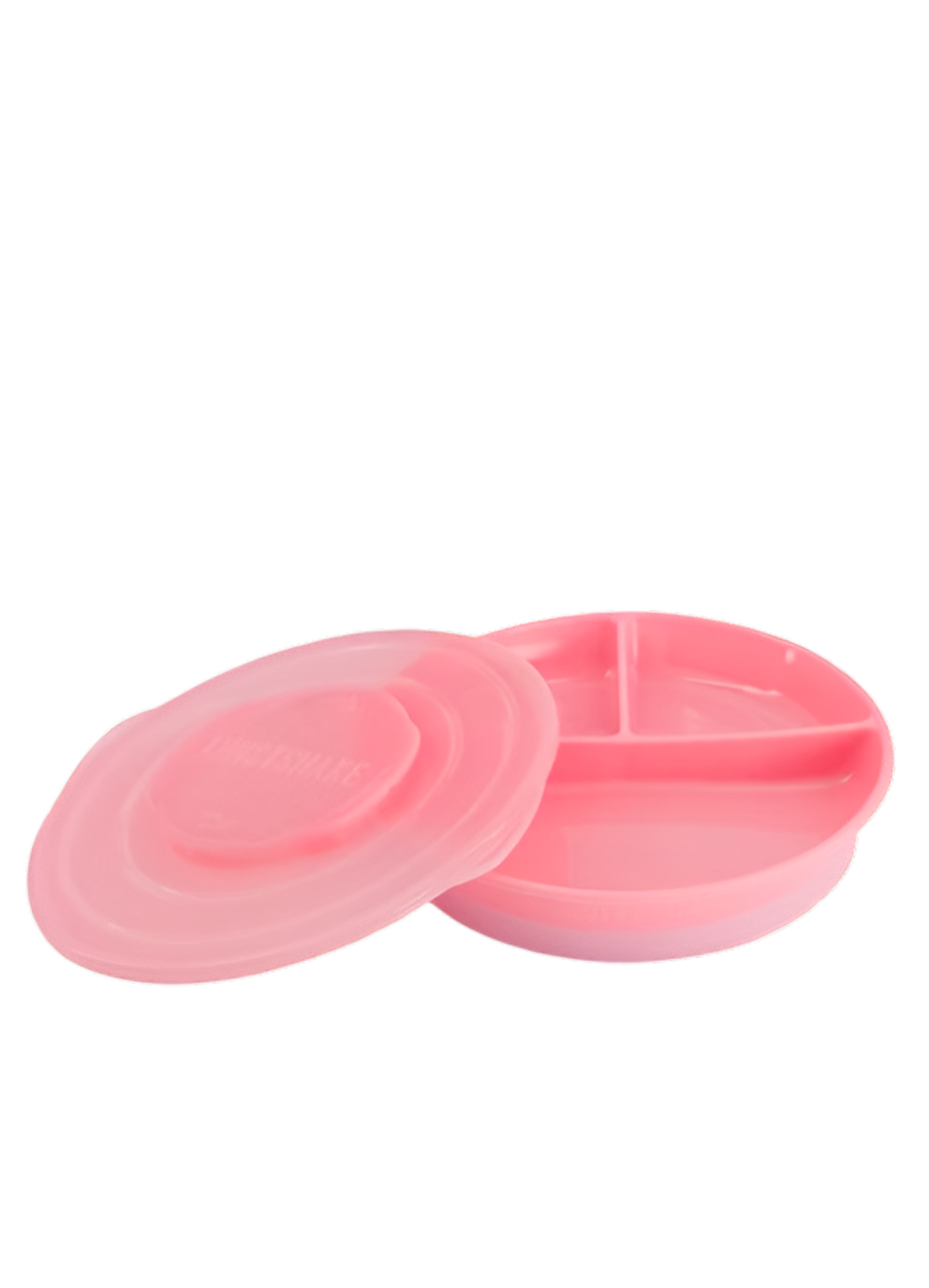 Twistshake - Divided Plate 6+M Pastel Pink