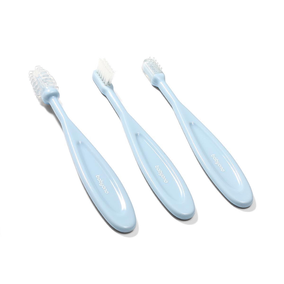 BabyOno Baby Toothbrush +3 Months