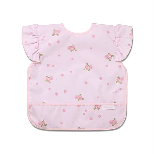 Gushore pa mëngë BabyOno – Apron Bear, Rose, Forest & Rainbow