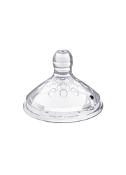 Babyono - 1453/02 Anti-colic teat medium M 1pc NATURAL NURSING
