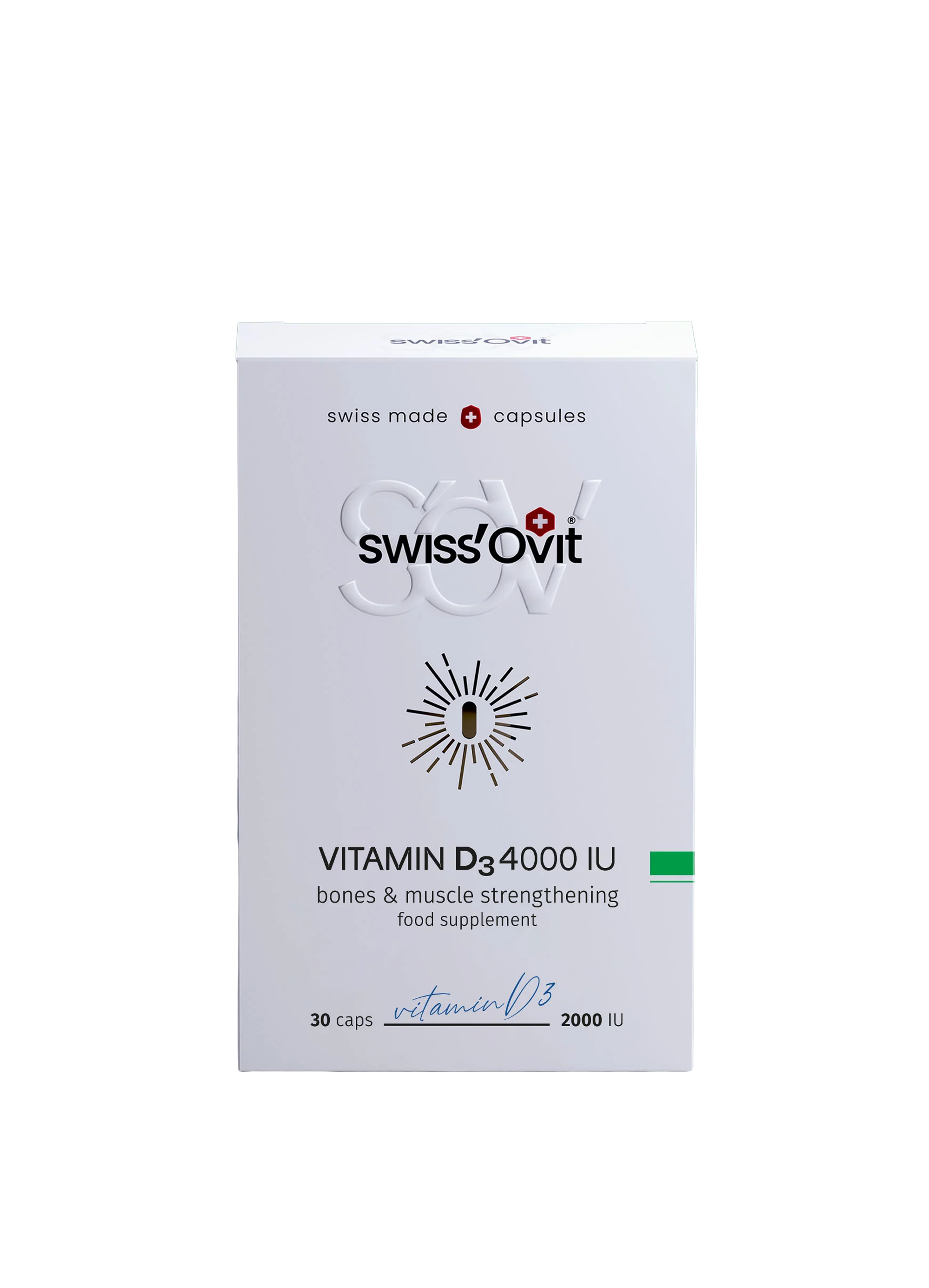Swiss’Ovit – Vitamine D3 2000IU