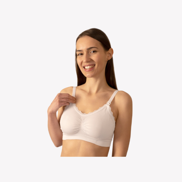 Babyono – 585 Nursing bra white