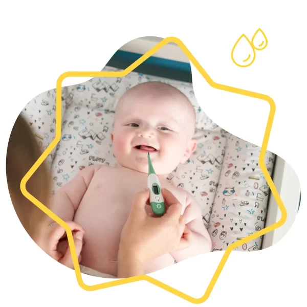 Badabulle Medical thermometer with flexible tip