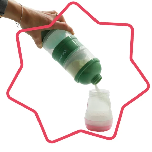 BADABULLE kontenitor Babydose Green