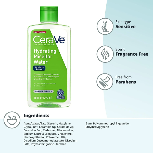 CeraVe Micella Cleansing Water