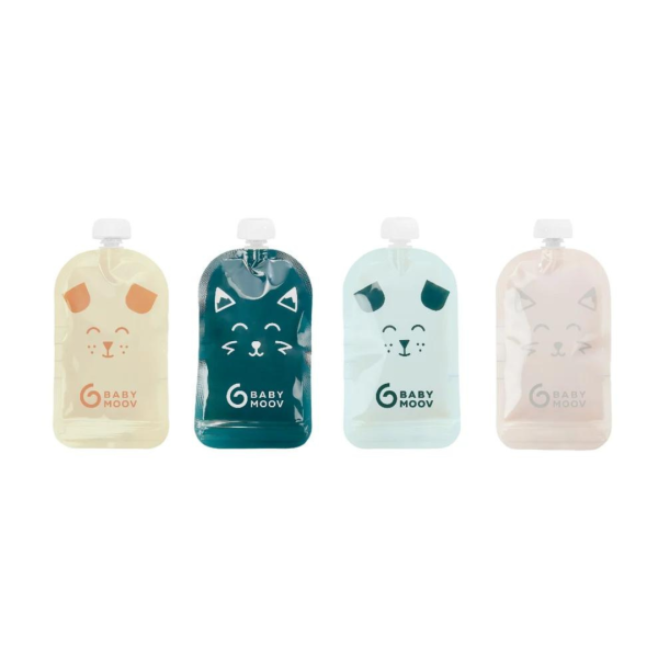 Babymoov ISY REUSABLE FOOD POUCH X 20PC