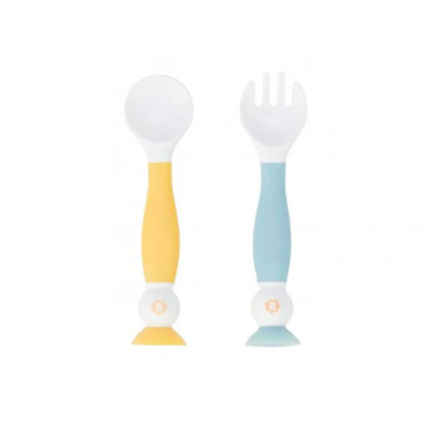 BADABULLE Flexibles learning cutlery