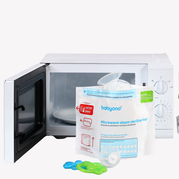 Babyono Microwave steam sterilizer bags 5 pcs 1038