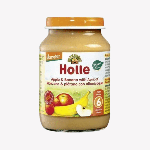 Holle – APPLE, BANANA & APRICOT