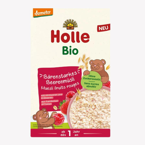 Holle – WHOLE GRAIN BERRY MUESLI